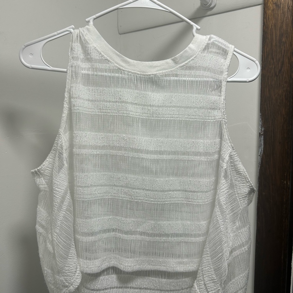 Free People Movement White Tank Top